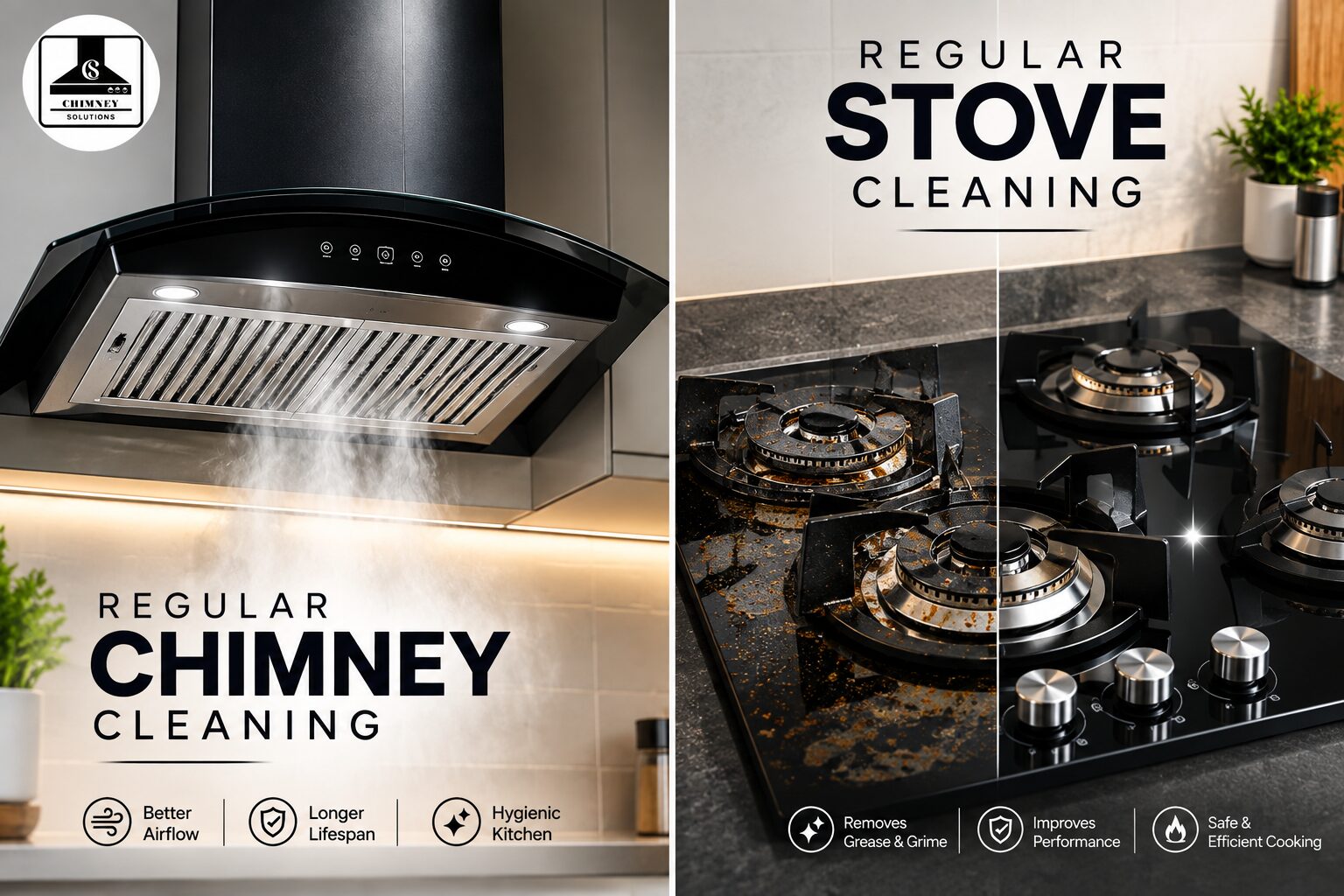 Regular chimney and stove cleaning service